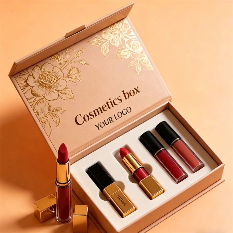 Lipstick & Liquid Gloss Set packaging box