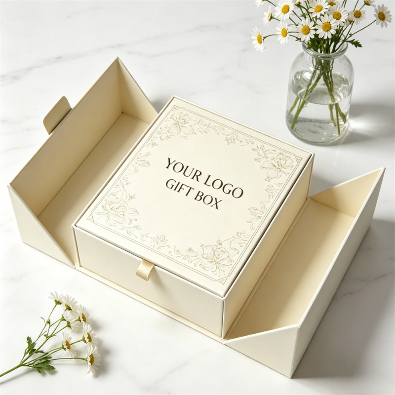 Luxury White Packaging Box
