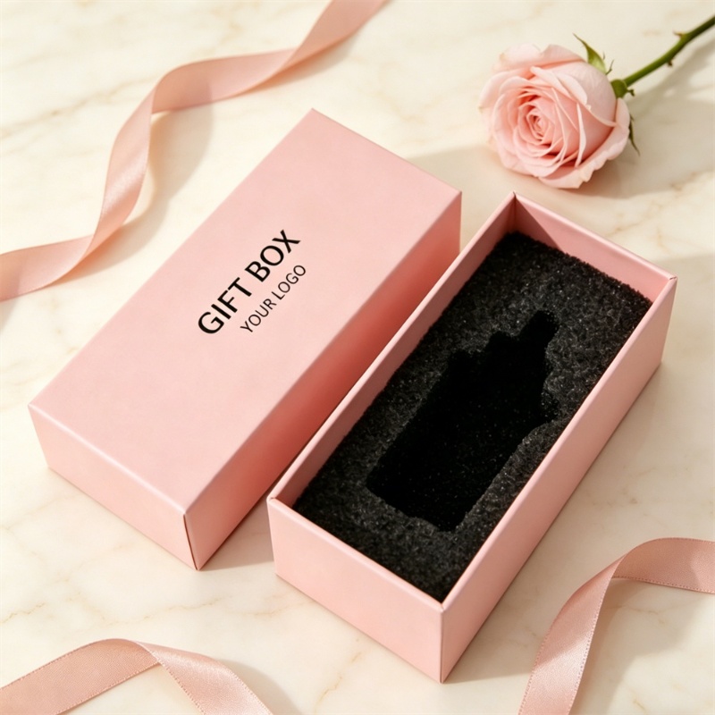 Pink Gift Box with Foam Insert