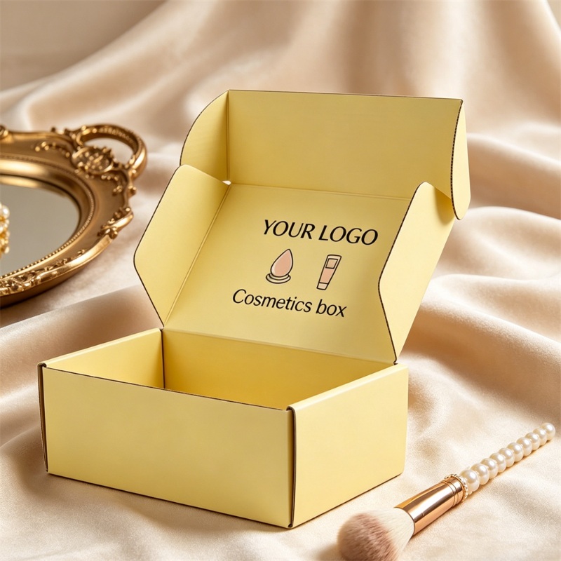 Yellow Cosmetic Folding Box (1)