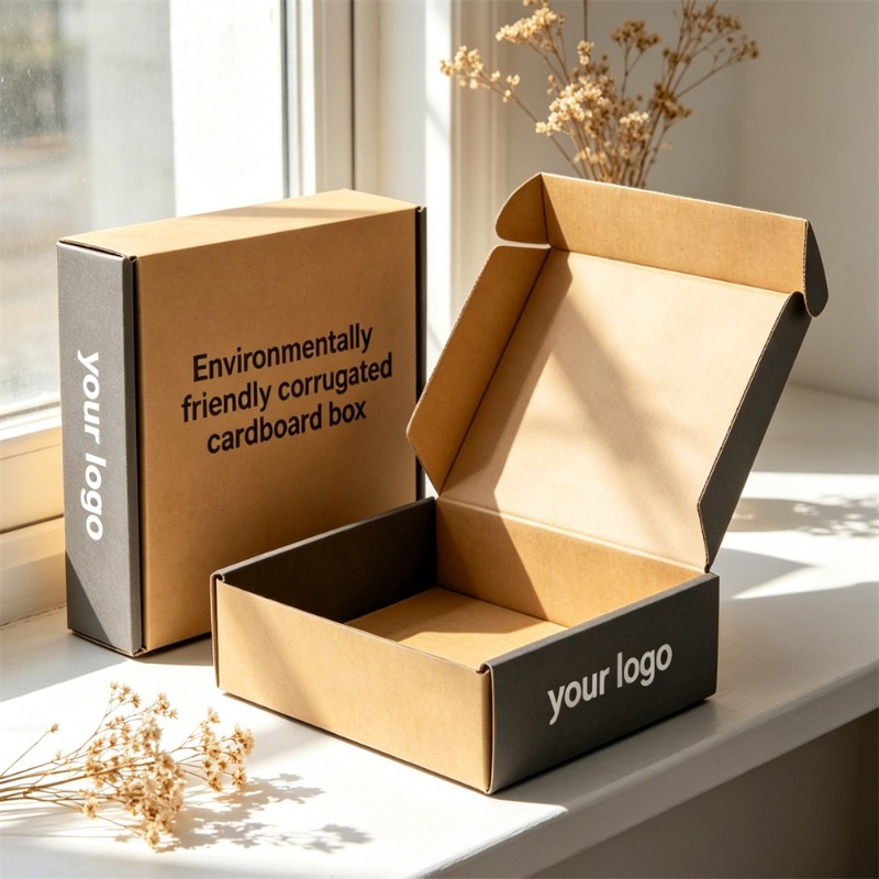 Custom Corrugated Kraft Shipping Box