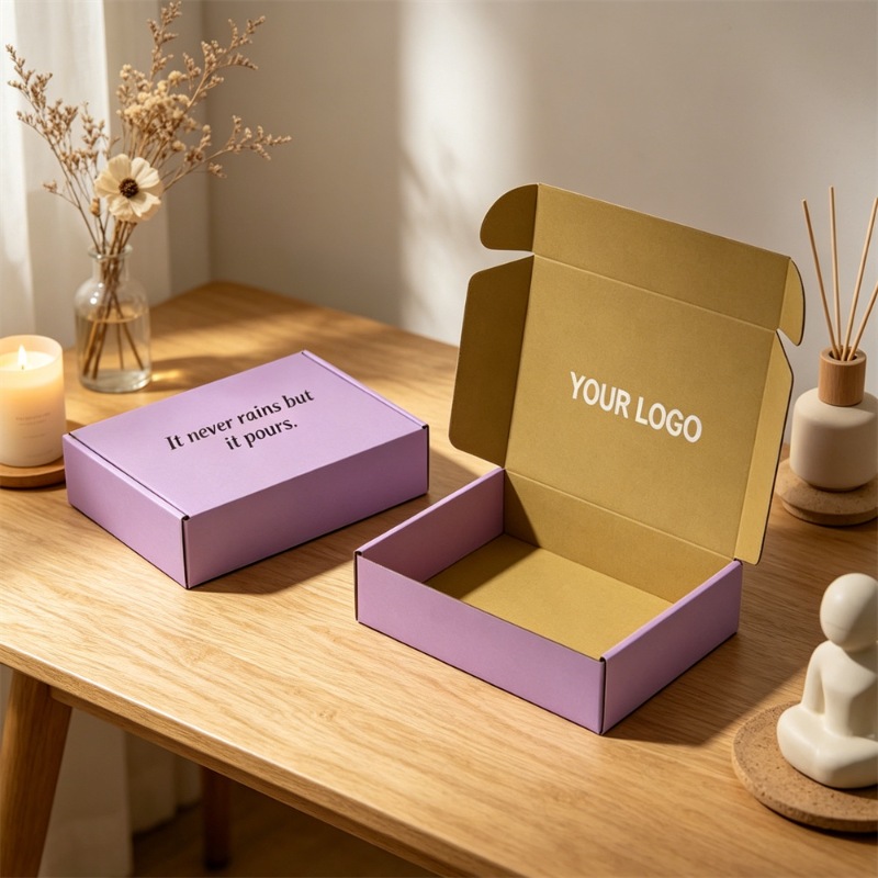 Custom printing Kraft Gift Box