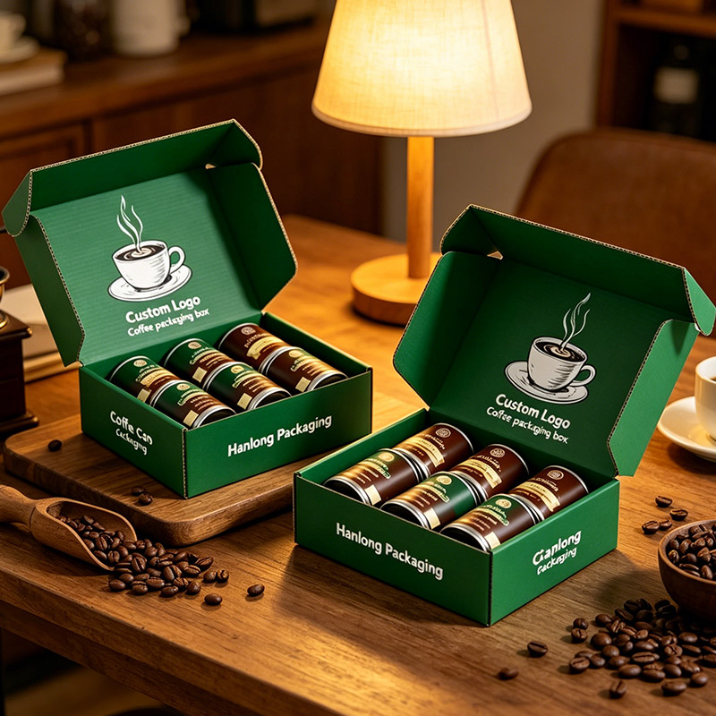 Custom Logo Coffee Packaging Gift Boxes