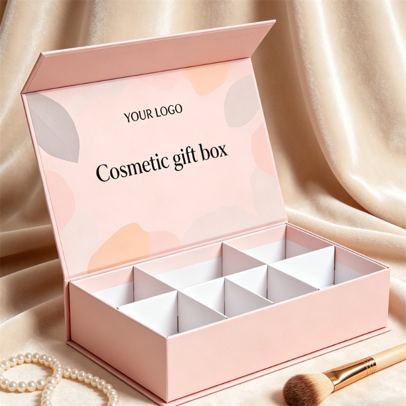 Custom Pink 8-Slot Gift Box