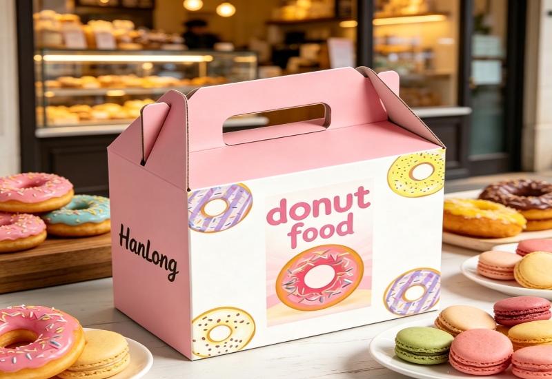 Donut Packaging Solution — Hanlong Crafts · Crispness Protection Expert
