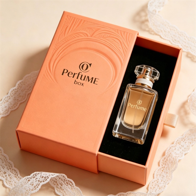Drawer Embossed Perfume Box