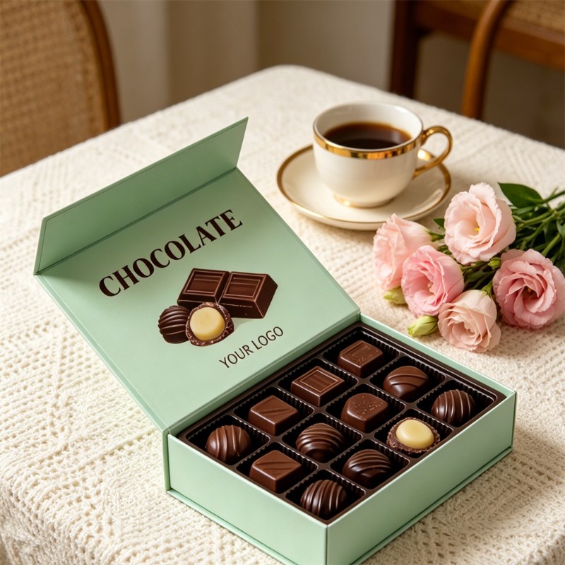 Green Printing Chocolate Box