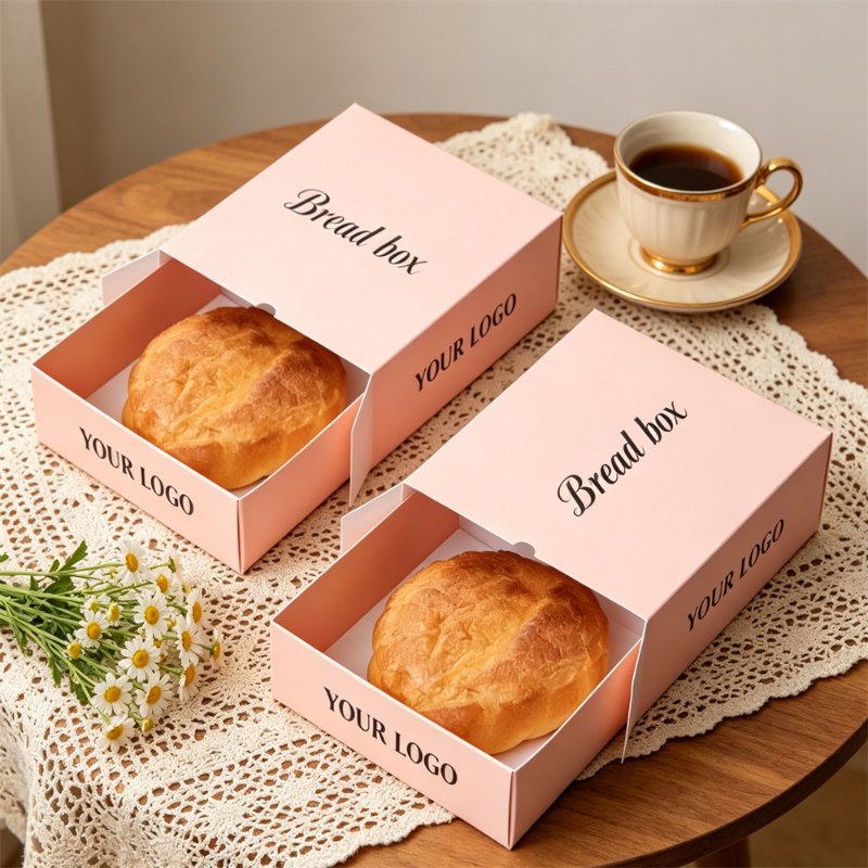 Pink drawer Bakery Container_