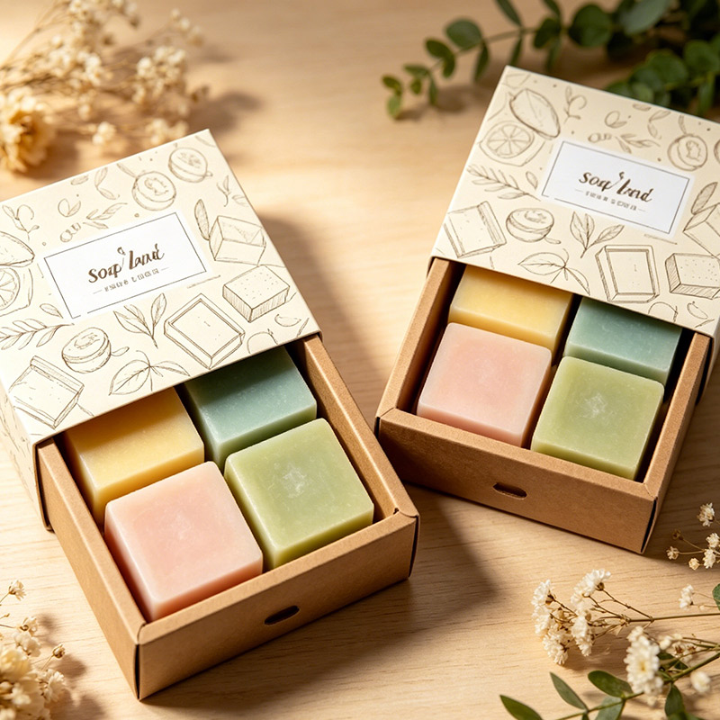 Soap Gift Box Drawer Type Packaging
