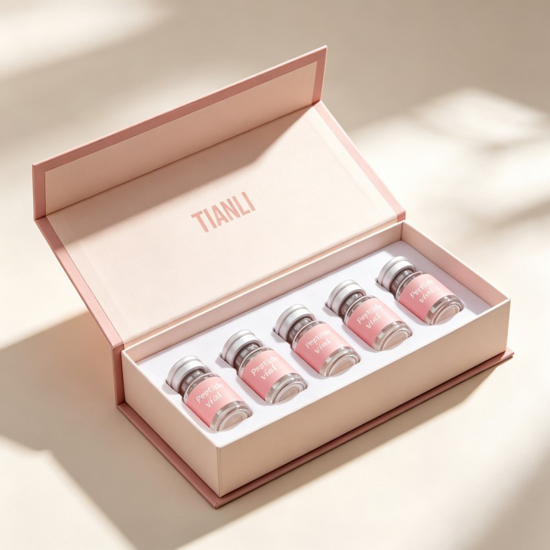 Peptide packaging box