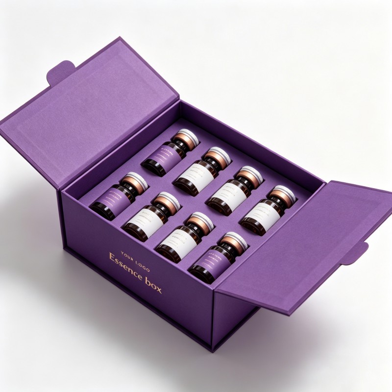 Peptide packaging box, Double opening box
