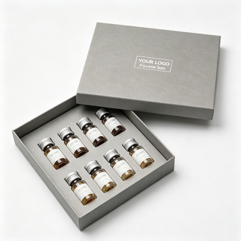 Top and bottom covers, Peptide packaging box