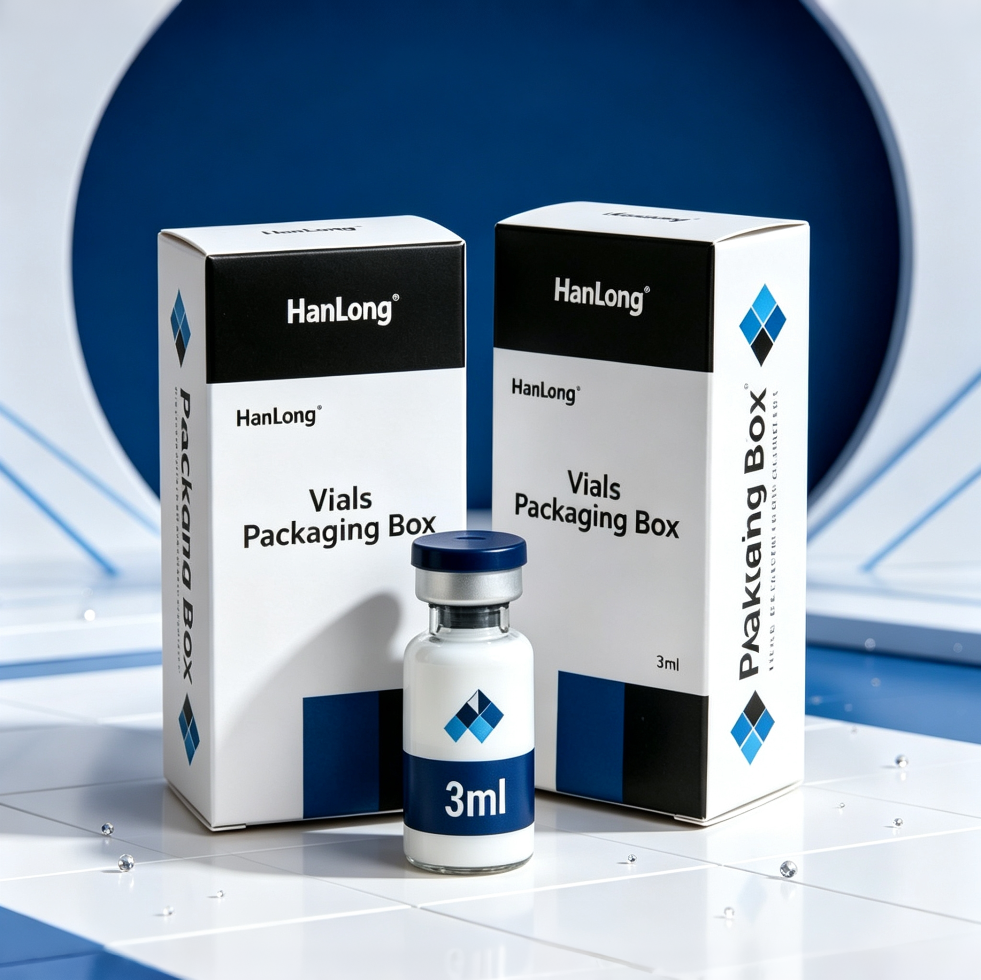 Custom Paper Box for 3ml Medicine
