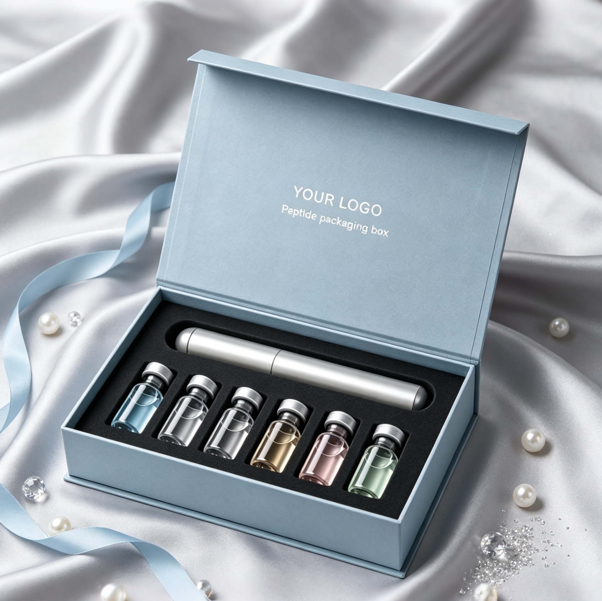 Customizable Peptide Skincare Set Gift Box