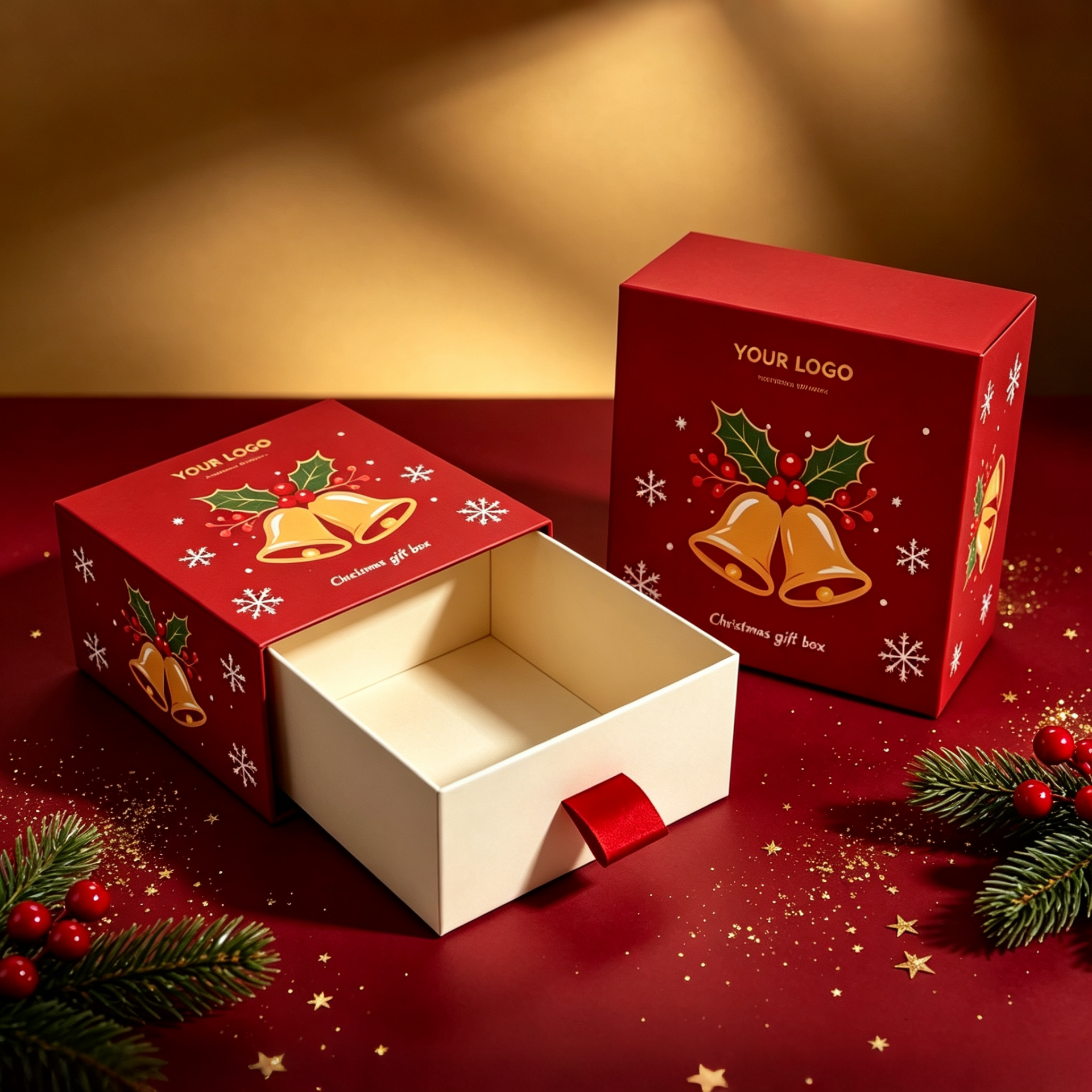 Sliding Drawer Gift Box Versatile Holiday Packaging