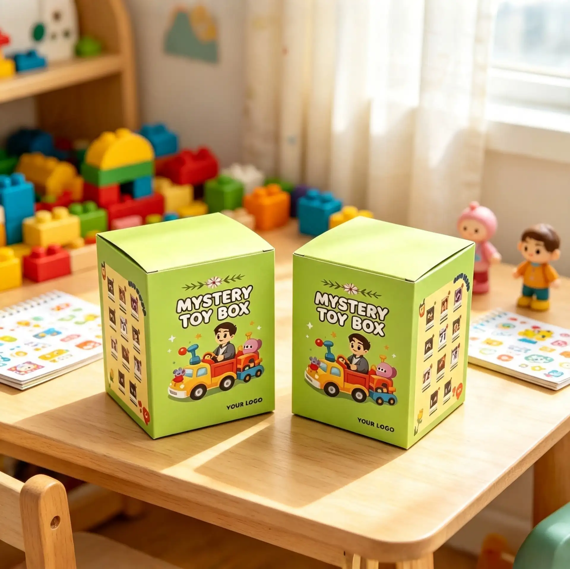 Customizable Blind Box Mystery Toy Cube