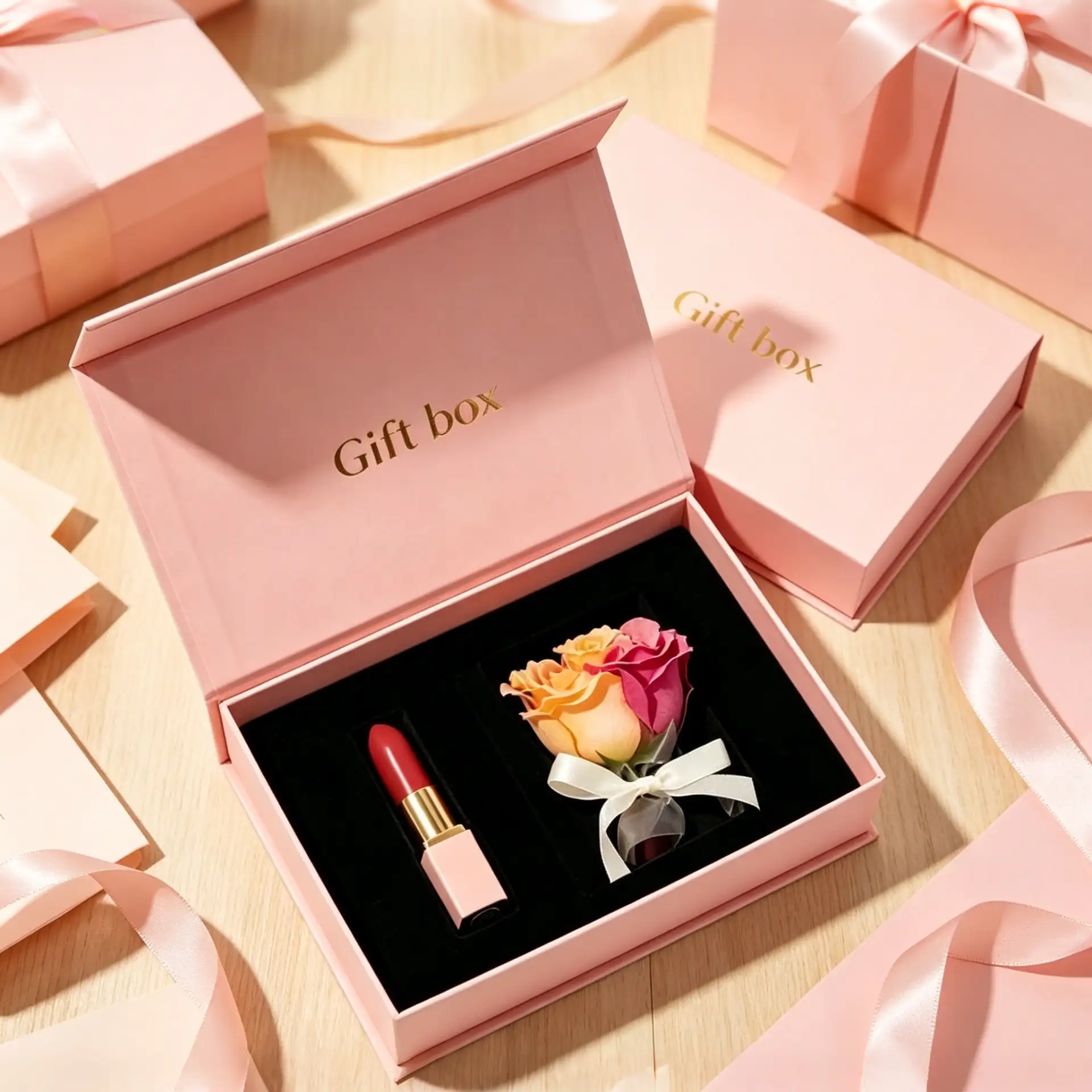 Romantic Pink Surprise Box for Valentine's Day2