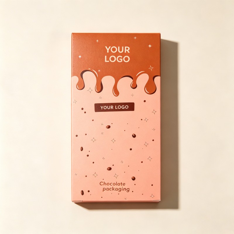 White card chocolate packaging box
