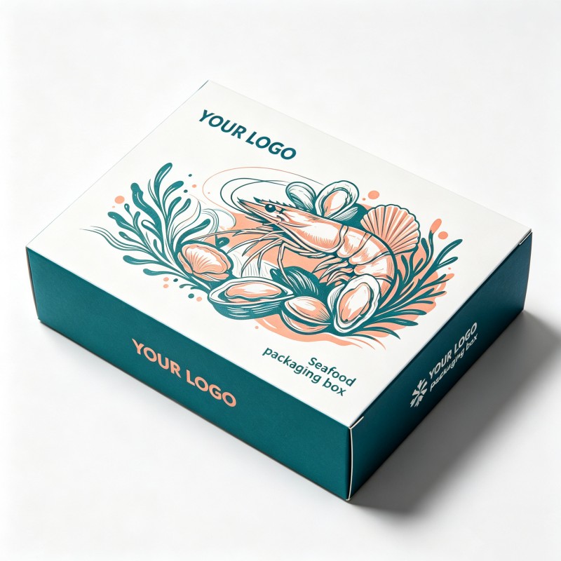 Shrimp packaging box