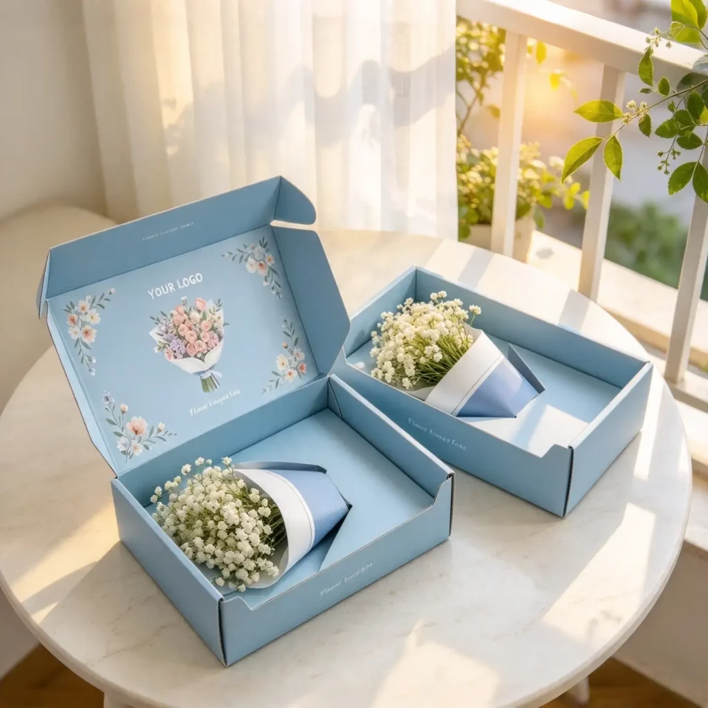 Bouquet Flower Shipping Box