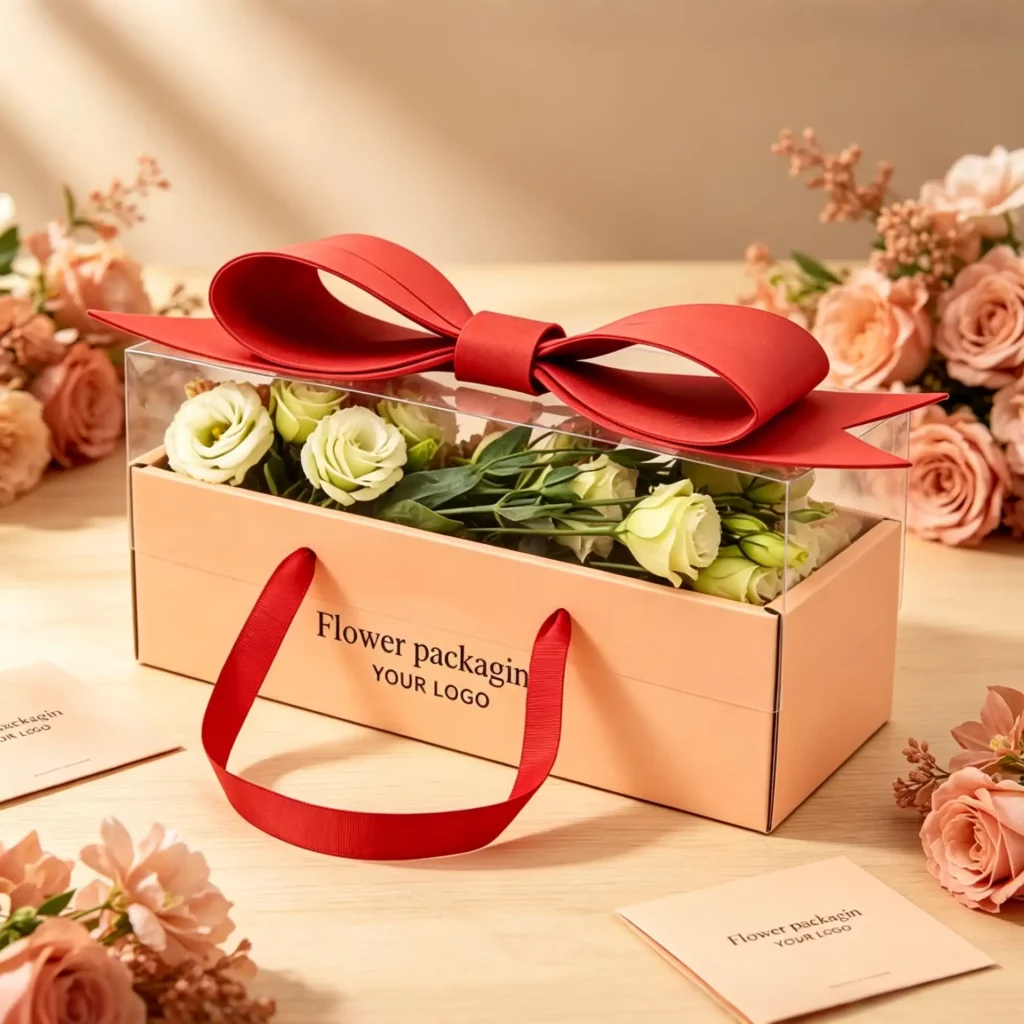 Carry Handle Design Flower Box