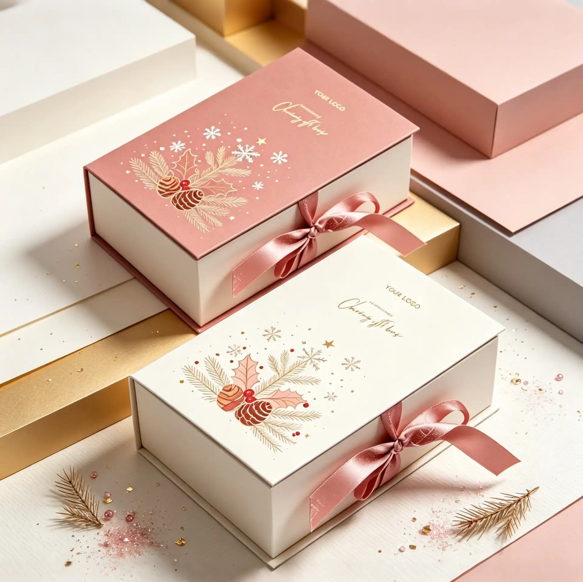 Custom Logo Book-Style Gift Box