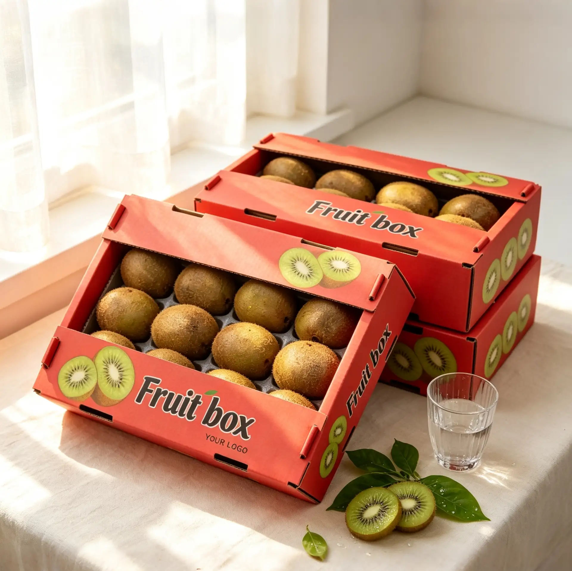 Customizable Kiwi Fruit Gift Box
