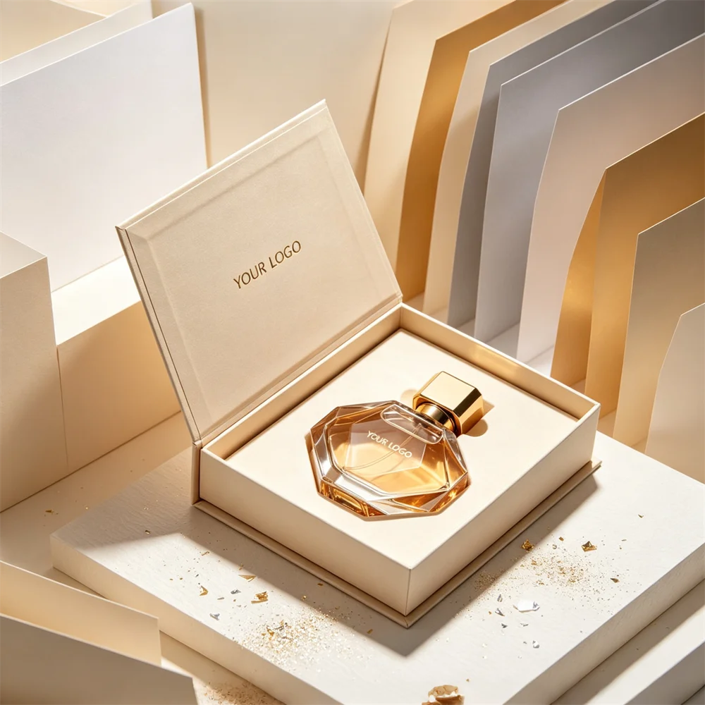 Gold Foil Drawer Packaging Perfume Box