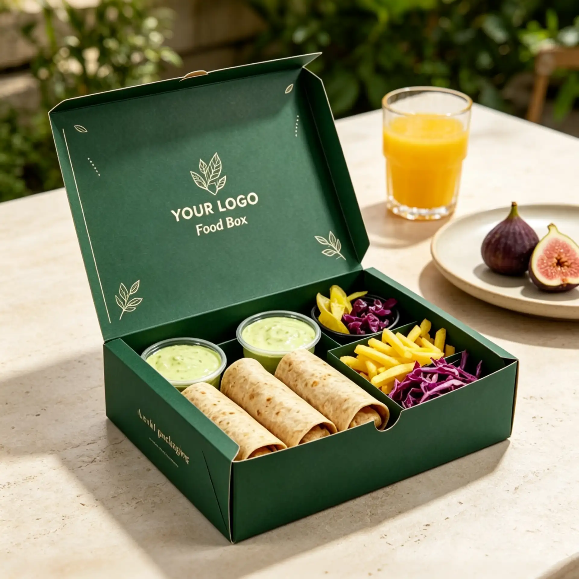 Green Light Wrap Meal Box