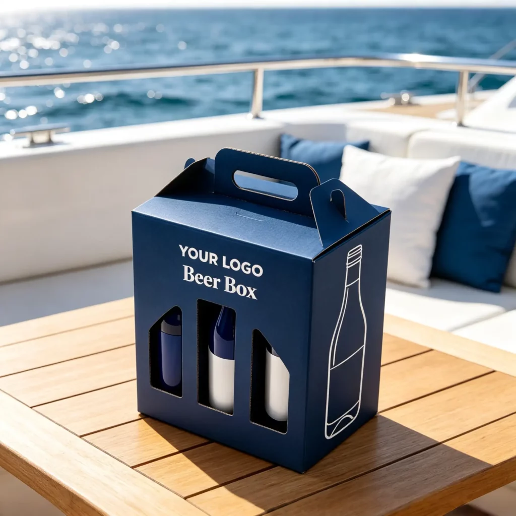 Navy Blue Beer Box​