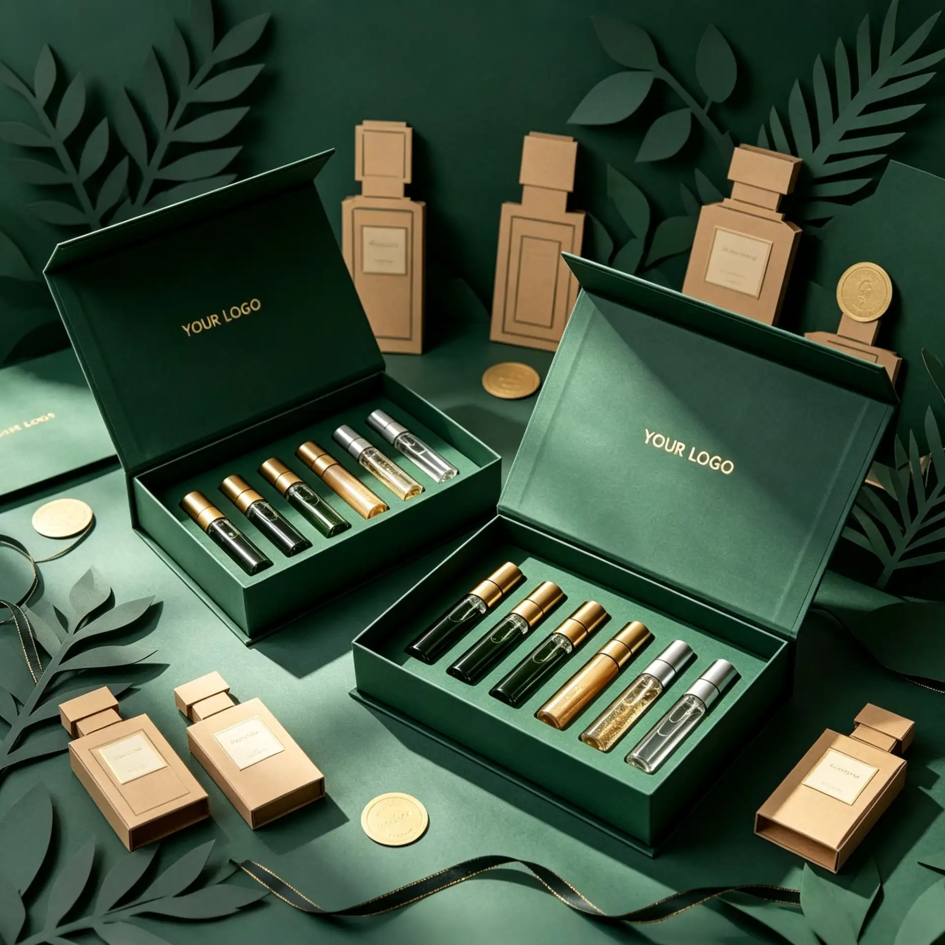 Portable Rollerball Perfume Set Box