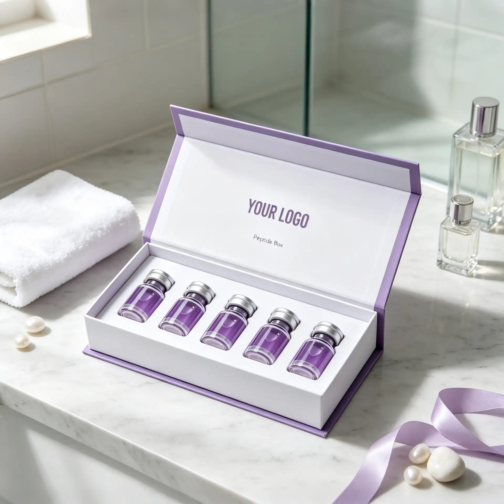 Purple Flip-top Vial Box2