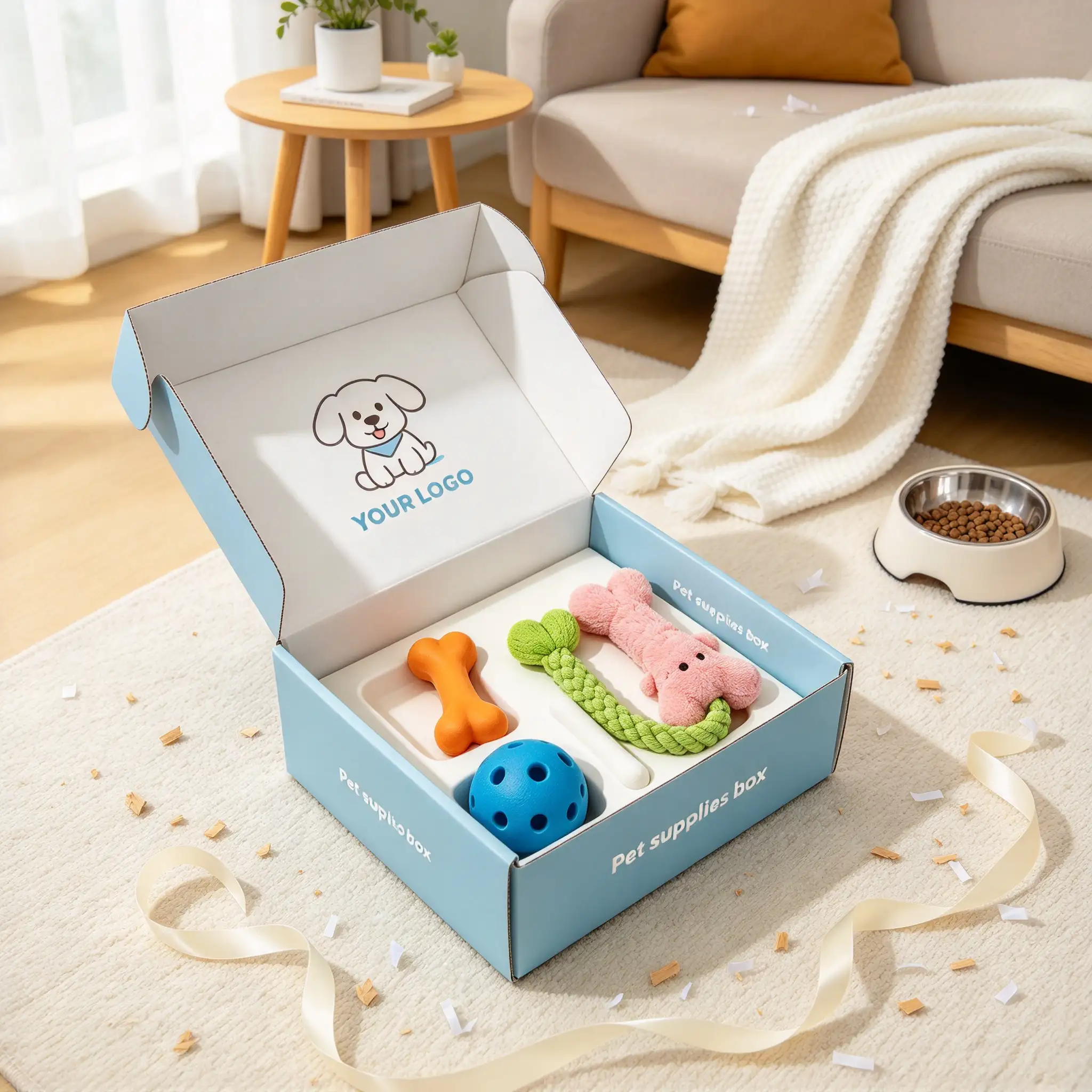 Custom Logo Pet Supplies Gift Box