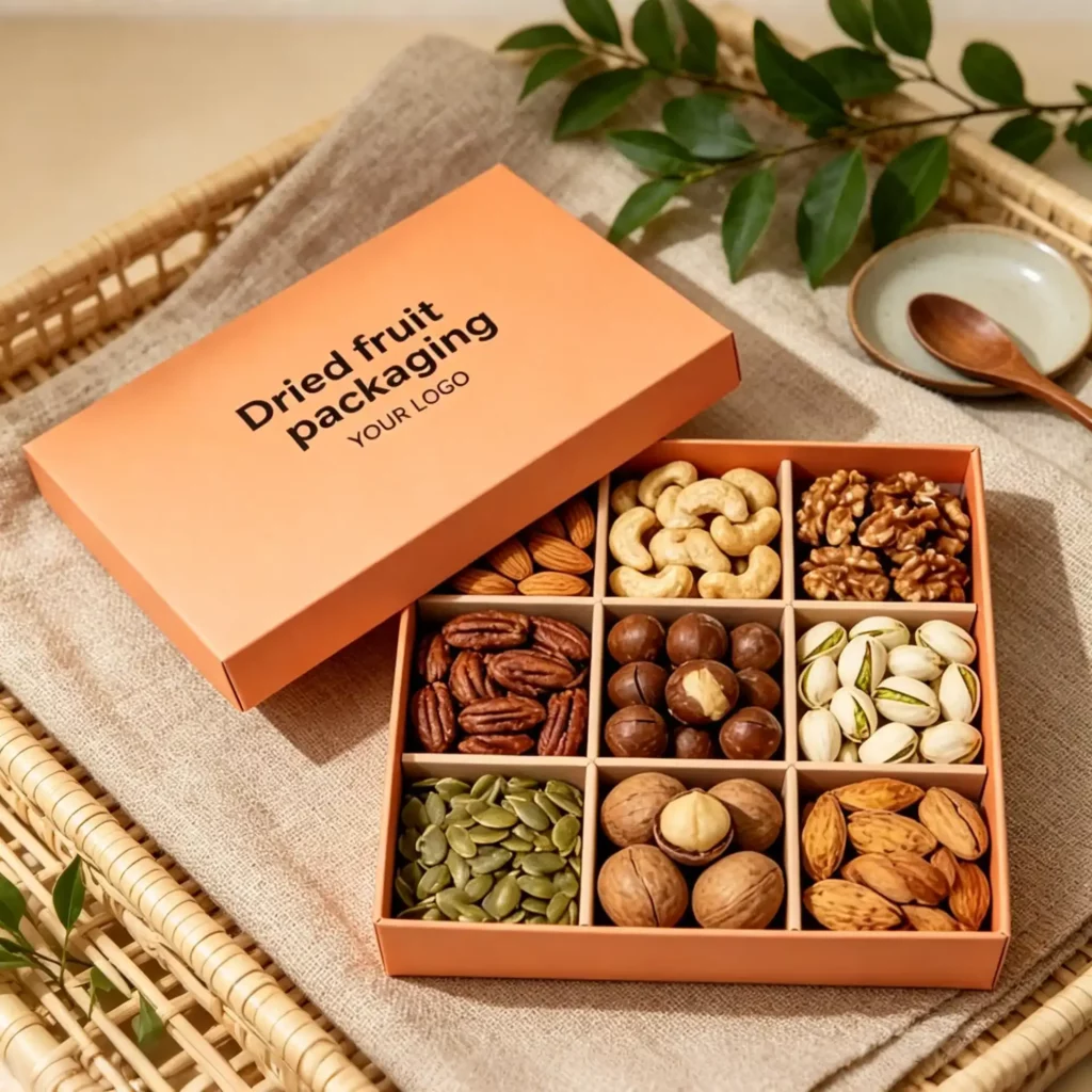 Customizable Dried Fruit And Nut Box