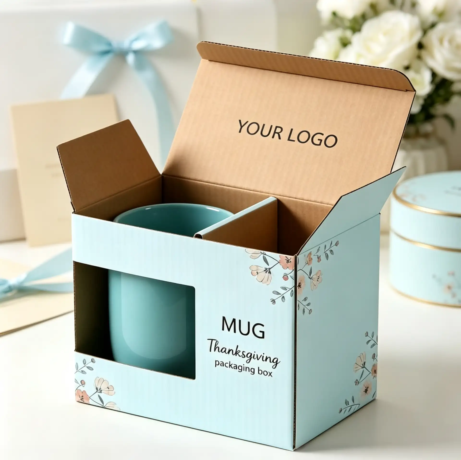 Floral Print Cup Pack